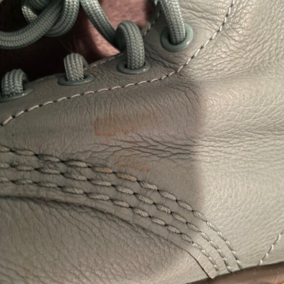 FINAL Dr Martens 1460 Pascal Blue Leather Soft Rare $170 Size 37 6 US Womens - Picture 9 of 11